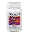 Thorne Research, Zinc Picolinate 15 mg 60 capsules
