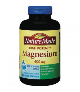 Nature Made High Potency Magnesium 400 mg - 150 Liquid Softg