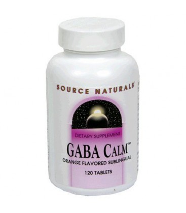 Source Naturals GABA Calm, Orange, 120 Tablets