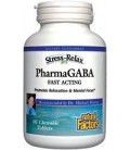 Natural Factors Stress-Relax Pharma Gaba Chewable Tablets, 6