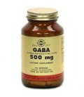 Solgar - Gaba, 500 mg, 100 veggie caps