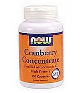 NOW Foods Cranberry Concentrate, 100 Capsules (Pack of 2)