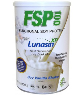 Carefast FSP100 Functional Soy Protein with Lunasin XP, Vanilla, 14.8 Ounce