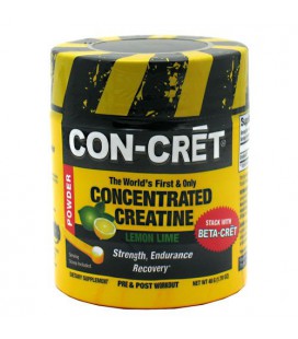 Con-Cret Concentrated Creatine Powder, Lemon Lime, 48 Servings, From ProMera Health