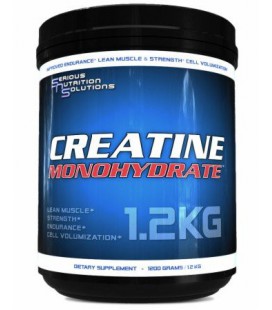 Serious Nutrition Solution Creatine Monohydrate Powder, 600 Grams