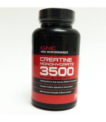 GNC Pro Performance Creatine Monohydrate, Capsules, 120 ea