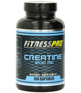 Fitness Pro Lab Creatine 1200mg Capsules, 100-Count (Pack of 2)