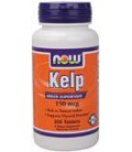 Now Foods Kelp, 150mcg of Natural Iodine, 200 Tablets, (Pack of 2)