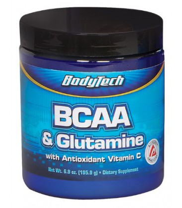 BodyTech - Bcaa & Glutamine, 6.9 oz powder