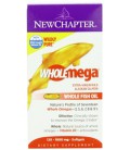 New Chapter Wholemega Whole Fish Oil, 120 Softgels