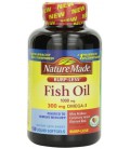 Nature Made Burp-less Fish Oil, 1000 Mg, 300 mg Omega-3, 150 Liquid Softgels
