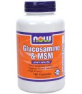 NOW Foods Glucosamine and MSM Joint Health, 180 Capsules