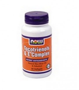 NOW Foods Tocotrienols and E Complex, 60 Softgels