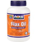 Now Foods Org Hi Lig Flax Oil Soft-gels, 120-Count