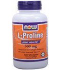 Now Foods L-Proline 500mg, Veg-Capsules, 120-Count