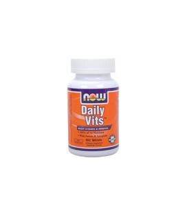 Now Foods Daily Vitamins Multi Tablets, 100-Count