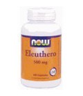 Now Foods Eleuthero 500mg, Capsules, 100-Count