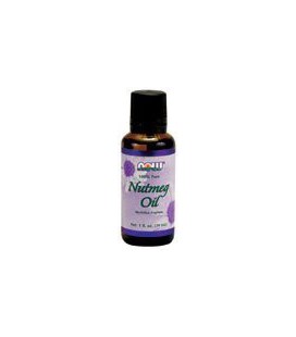 Now Foods Nutmeg Oil Pure, 1-Ounce