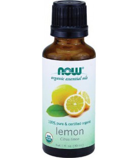 Now Foods Lemon Oil Organic 100% Pure, 1 ounce