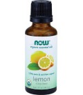 Now Foods Lemon Oil Organic 100% Pure, 1 ounce