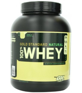 Optimum Nutrition 100% Whey Gold Standard Natural Whey, Vanilla, 5 Pound