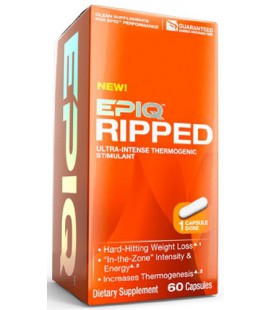EPIQ - Ripped Ultra-Intense Thermogenic Stimulant - 60 Capsules