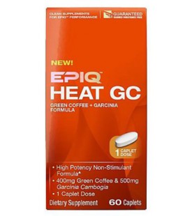 EPIQ - Heat GC Green Coffee & Garcinia Formula - 60 Capsules