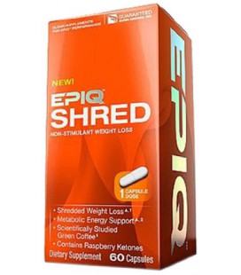 EPIQ - Shred Non-Stimulant Weight Loss - 60 Capsules