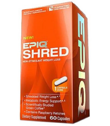 EPIQ - Shred Non-Stimulant Weight Loss - 60 Capsules