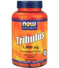 NOW Foods Tribulus 1000mg, 45% Extract, 180 Tablets