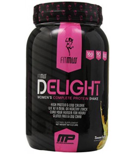 Fitmiss Delight Nutritional Shake, Banana Cream, 2 Pound