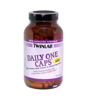 Twinlab Daily One Caps Multi-Vitamin and Multi-Minerals with
