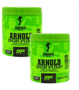 2 x Arnold Iron Pump Raspberry Lemonade (2 tubs (60 total servings))