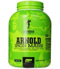 Muscle Pharm Arnold Schwarzenegger Series Iron Mass Weight Gainer, Vanilla Malt, 5 Pound
