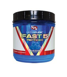 VPX (Vital Pharmaceuticals) - Fast 5 Peptidex Blue Razz, , 8.06 oz powder