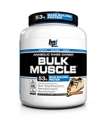 BPI Bulk Muscle Protein Powder, Chocolate Peanut Butter, 5.82 Pound