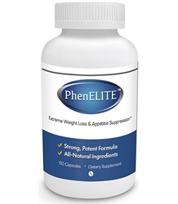 PhenELITE - HIGHEST Rated Pharmaceutical Grade Weight Loss Diet Pills - Fast Weight Loss, Hyper-Metabolising Fat Burner and App
