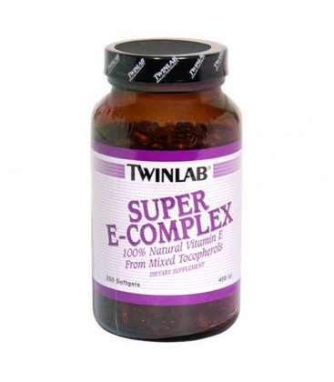 Twinlab Super E-Complex 400 IU, 250 Softgels