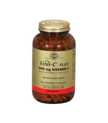 Solgar - Ester-C Plus Vitamin C, 500 mg, 250 veggie caps
