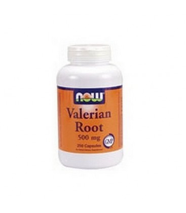 NOW Foods Valerian Root, 500mg, 250 Capsules, (Pack of 2)