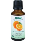 Now Foods Organic Orange Oil, 1-Ounce (Pack of 2)
