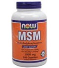 MSM 1000 mg by Now Foods 240 Capsules