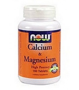 NOW Foods Calcium/magnesium 1000/500 mg, 100-Tablets (Pack of 3)