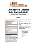 BulkSupplements CLA Softgels (1000mg) (Conjugated Linoleic Acid) (300 Softgels)