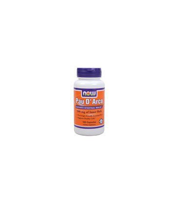 Now Foods Pau D' Arco 500mg, Capsules, 100-Count