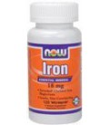 Now Foods Iron 18mg Ferrochel, Veg-capsules, 120-Count