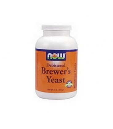 NOW Foods Brewer's Yeast, 1 Pound (Pack of 2)