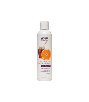 Solutions Vitamin C & Manuka Honey Gel Cleanser - 8 fl. oz. - Cream