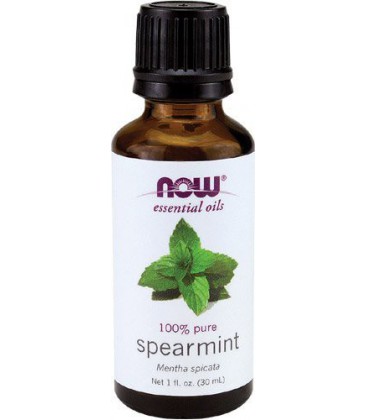 Now Foods Spearmint Oil, 1-Ounce (pack Of 2)