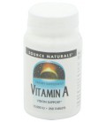 Source Naturals Vitamin A Palmitate 10,000IU, 250 Tablets